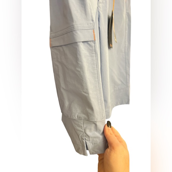 Orvis Women’s Trout Bum Shorts Size 4 Light Blue UPF 30 Blocks 97% Sun Outdoor - Picture 6 of 11